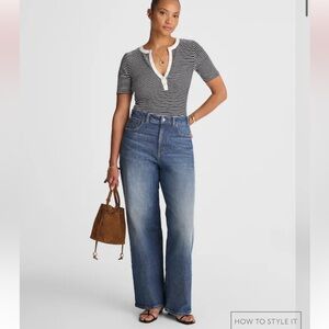 Madewell The Curvy Perfect Vintage Wide-Leg Jean